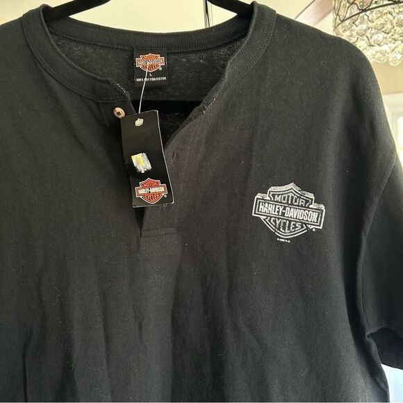 Harley Davidson Men’s Black Tee Shirt NWT - Picture 7 of 13